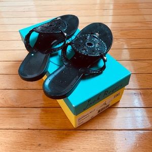 Jack Rogers Black Jelly Sandals